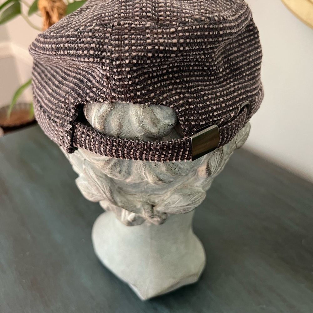 Cremieux tweed hat one size green lining band. Fully lined. - Picture 4 of 7